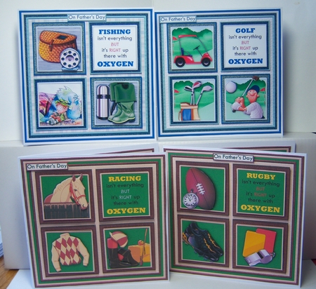 Sports Squares RIGHT UP THERE WITH OXYGEN Quick Layers Cards Bumper Kit by Katie Silver