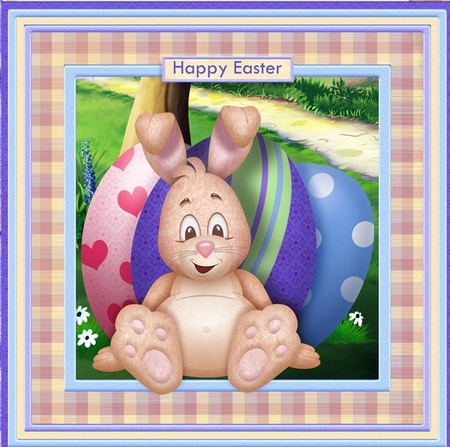 EASTER STEP AWAY FROM MY EGGS 7.5 Decoupage & Insert Mini Kit by Katie Silver