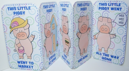 THIS LITTLE PIGGY NURSERY RHYME BIRTHDAY KIT by Katie Silver