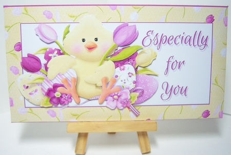Easter Chick Cash Envelope by Katie Silver
