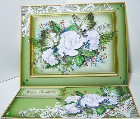 Special Day Floral Easel 3 by Katie Silver
