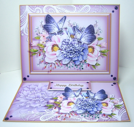 Special Day Floral Easel 4 by Katie Silver