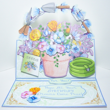 CIRCLET EASEL KIT - Gardeners Delight by Katie Silver