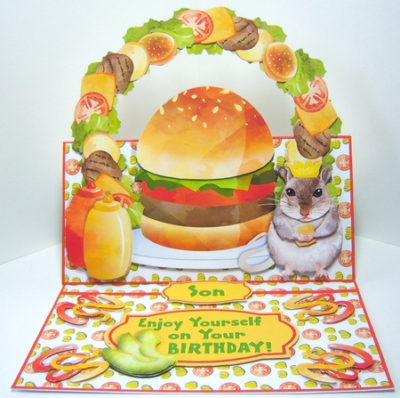 CIRCLET EASEL KIT - Burger King by Katie Silver