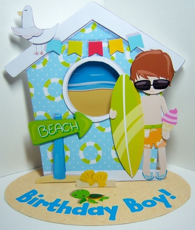 BIRD HOUSE EASEL KIT - A Splashing Day by Katie Silver