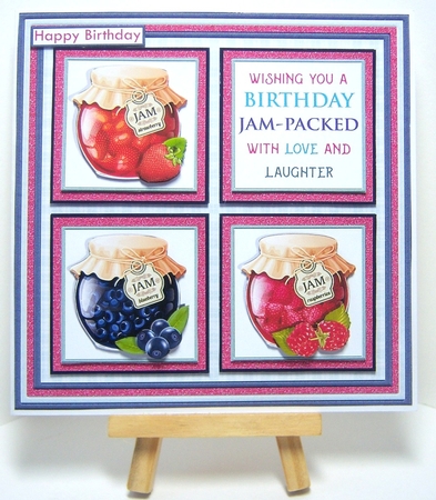WELL PRESERVED JAM SQUARES 7.5 Quick Layer Card Ages & Insert Mini Kit  by Katie Silver