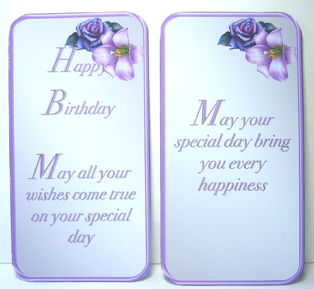 Roses and Lilies - Stand-up Envelope Card Mini Kit by Katie Silver