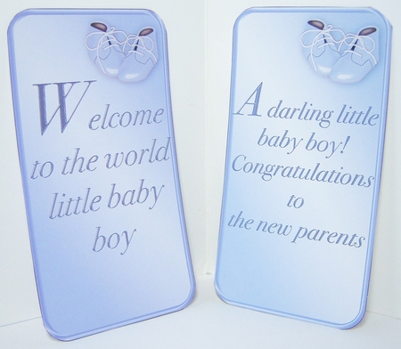 Little Baby Boy - Stand-up Envelope Card Mini Kit by Katie Silver