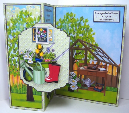 Busy in the garden by Katie Silver