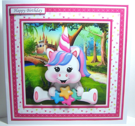 WOBBLY HEAD ANIMAL CARDS 7.5 Decoupage, Ages & Inserts Bumper Kit Set 2 by Katie Silver
