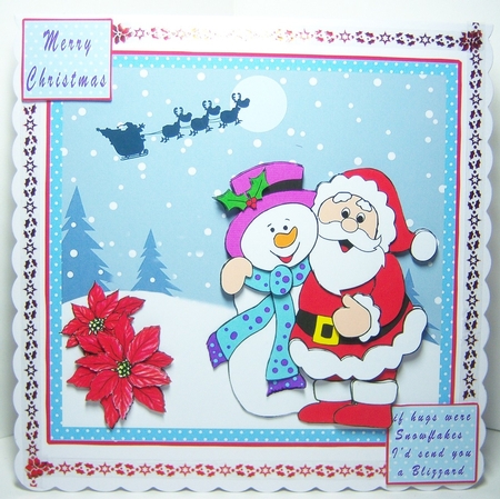 If Hugs Were Snowflakes Id Send You A Blizzard - Mini Kit by Katie Silver