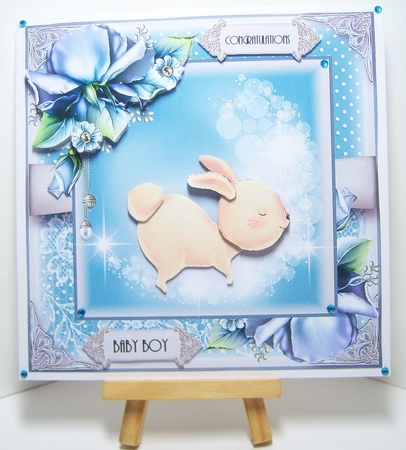 Baby Bunny Moon Card Kit by Katie Silver