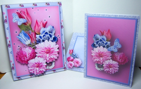 Summer Posy - Notelet Set by Katie Silver