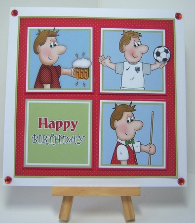 Dave Birthday Squares Mini Kit by Katie Silver