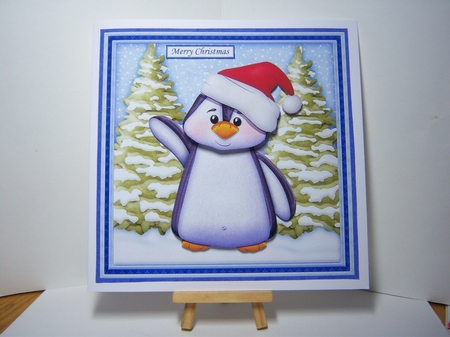 CHRISTMAS WOBBLY HEAD CARDS 7.5 Decoupage & Inserts Bumper Kit by Katie Silver