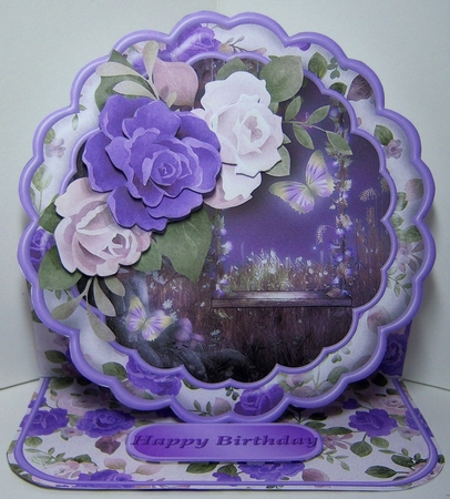 Enchanted Forest - Framed Easel Card Mini Kit by Katie Silver