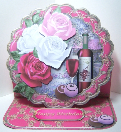 Time to Indulge - Framed Easel Card Mini Kit by Katie Silver