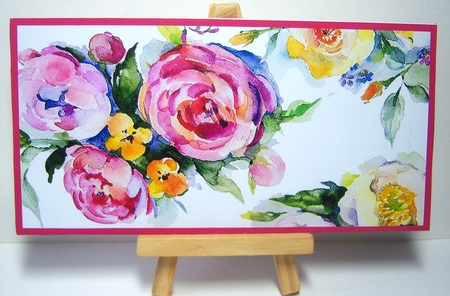 Spring Floral Pocket Series - C - Gift/Voucher/Money/Wallet/Envelopes by Katie Silver