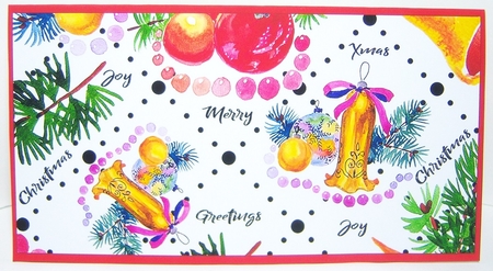 Holly Christmas Red Pocket/Wallet/Envelope for Gift Vouchers & Money by Katie Silver