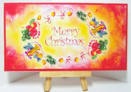 Modern Watercolor Voucher, Gift, Money, Pocket, Wallet, Envelope by Katie Silver
