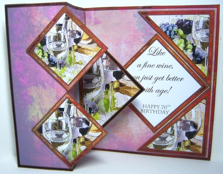 70th Birthday Fine Wine by Katie Silver