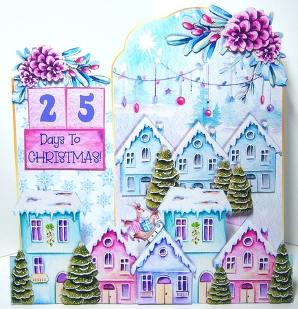 ADVENT STEPPER CARD - O Little Town by Katie Silver