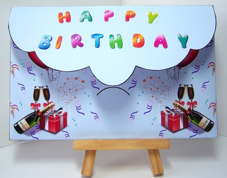 Birthday envelope 1 by Katie Silver
