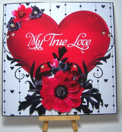 8x8 My true love mini kit by Katie Silver