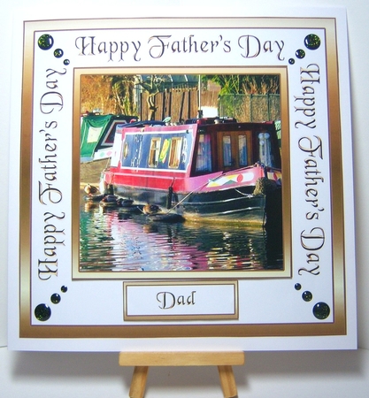 SC Canal Barges Fathers Day by Katie Silver