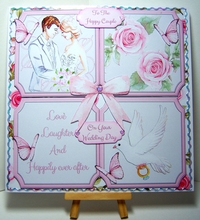 The Pink Vintage Wedding Squares 8x8 Mini Kit by Katie Silver