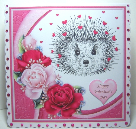 STUCK ON YOU or STUCK WITH ME 7.5 Decoupage & Insert Mini Kit by Katie Silver