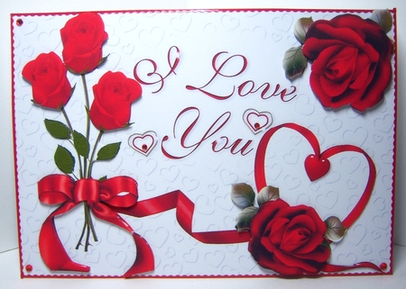 I love you Valentine/anniversary mini kit by Katie Silver