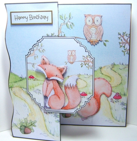 Woodland friends by Katie Silver