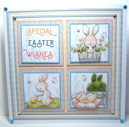 SPRING SQUARES 7.5 Quick Layer Card & Insert Kit All Occasions by Katie Silver