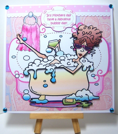 8x8 Rita on your special day birthday or mothers day mini kit by Katie Silver