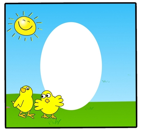 Have An EGGcellent Day - Insert by Katie Silver