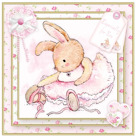 Bunny Ballerina Mini Kit by Katie Silver