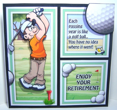 The Golfer by Katie Silver
