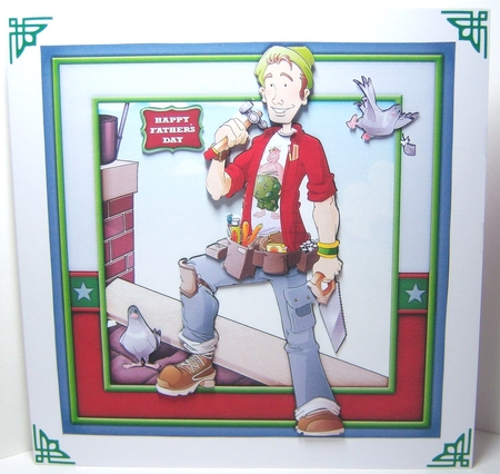 Roofer/DIY Dude 4 Sheet Mini Kit by Katie Silver