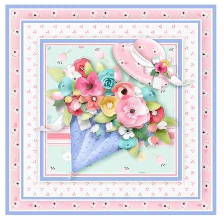 THE FEMALE GARDENER Decoupage & Inserts Bumper Kit by Katie Silver