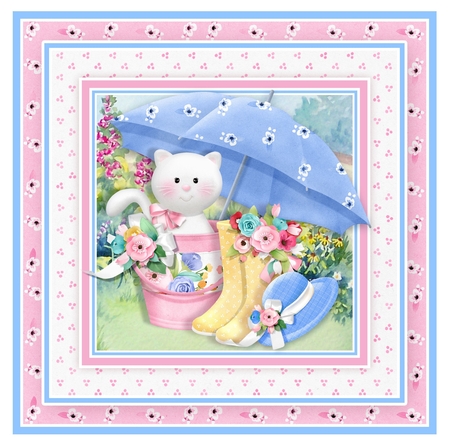 THE FEMALE GARDENER Decoupage & Inserts Bumper Kit by Katie Silver