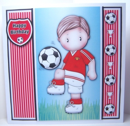 Football Andy 2 Red Mini Kit With Ages 3 to 7 yrs by Katie Silver