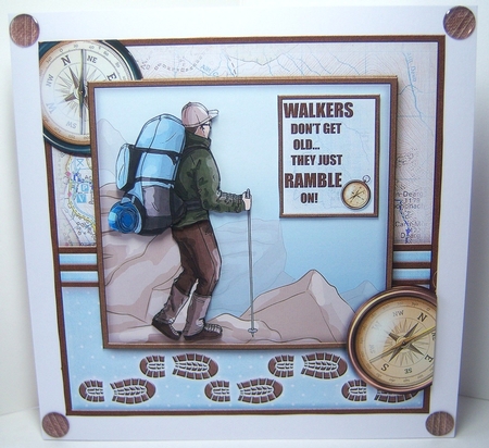 Over the hill...Walk it off! by Katie Silver