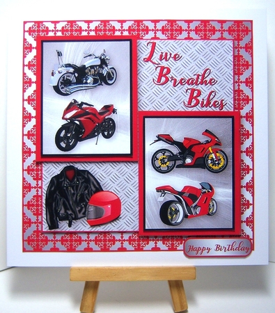 Live, Breathe, Bikes - Card Mini Kit by Katie Silver