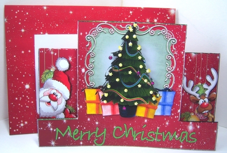Merry Christmas to You! - Central Stepper Card  by Katie Silver