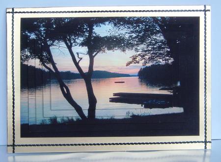 Lake at Sunset by Katie Silver