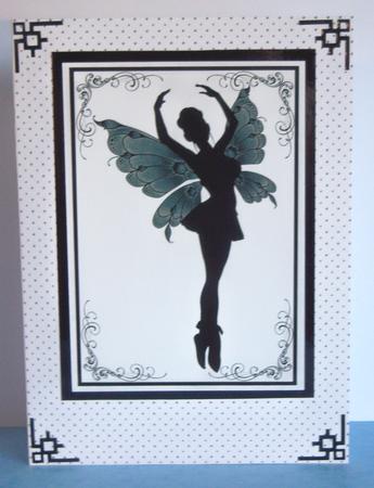 Fairy Poses Silhouette Toppers by Katie Silver
