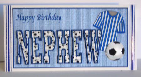 Happy Birthday Nephew by Katie Silver