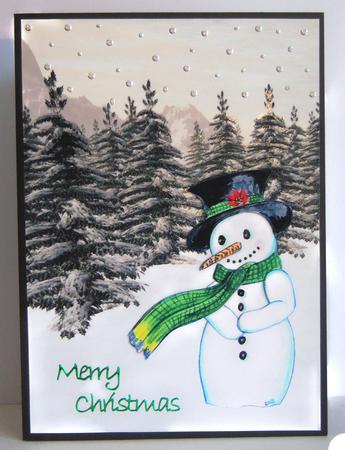 Winter Trees Insert by Katie Silver