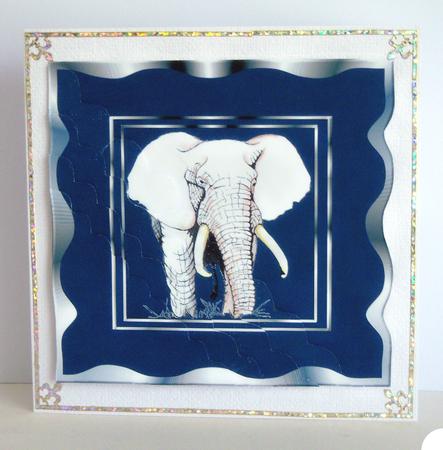 Elephant Wavy Corner Stacker by Katie Silver